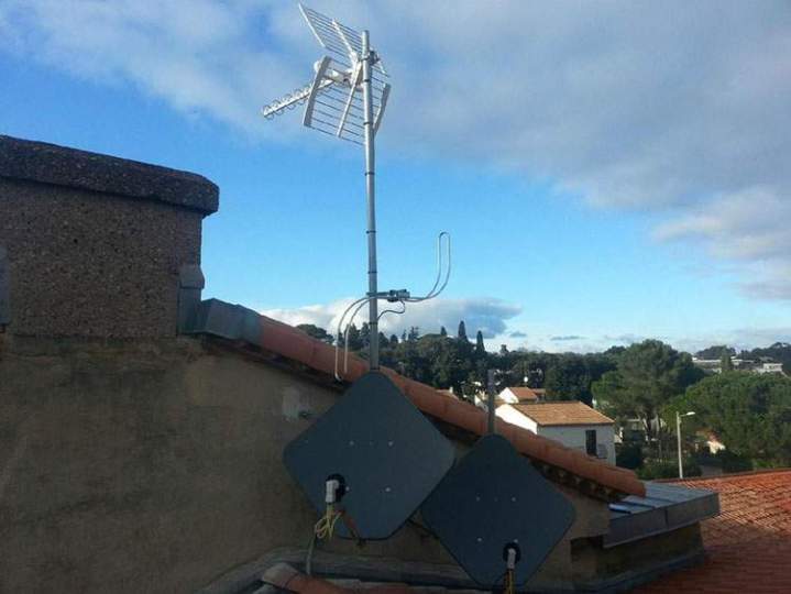 Installation antenne satellite Béziers
